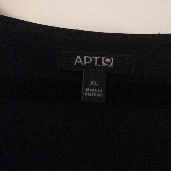 Black/purple sleeveless dress - Picture 2 of 4